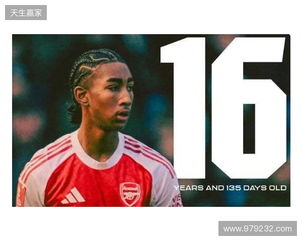 16岁66天，道曼成为阿森纳队史足总杯最年轻的出场球员